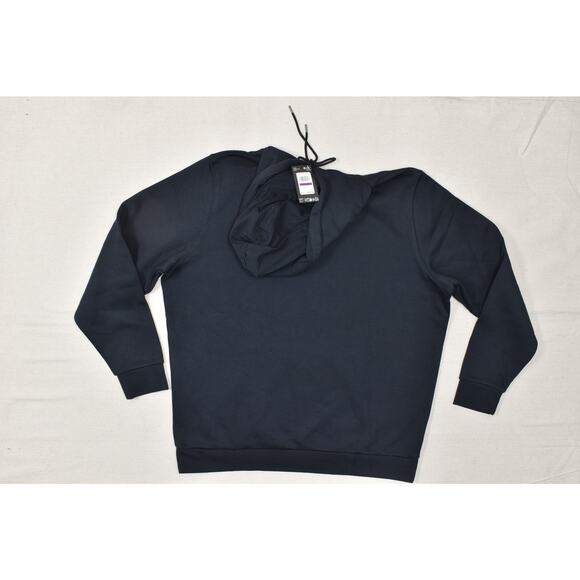 Under Armour Men's Black Hoodie Pullover Loose Fit Size 2XL Cotton Blend NWT - Picture 8 of 8